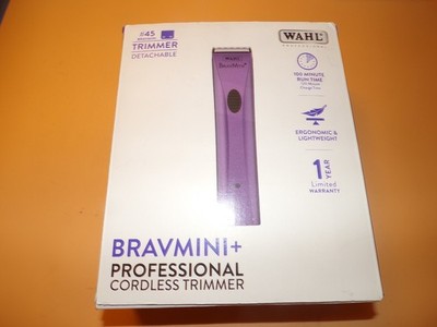 Wahl BravMini+ Cordless Pet Trimmer for Dogs Cats Lightweight Quiet *New/open*