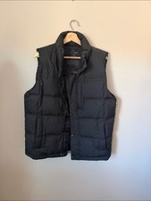 L.L. Bean Men  s Black Quilted Down Puffer Vest