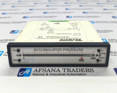 TEXMATE FX-B101Q BARGRAPH PANEL METER 0 TO 6000 ACCUMULATOR PRESSURE