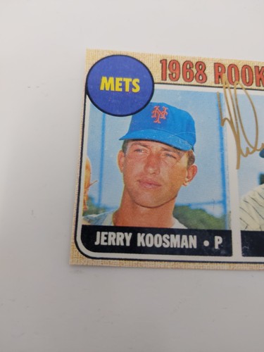 Topps 1968 Rookie Stars Nolan Ryan / Jerry Koosman Reprint Gold Stamp Signature - Bild 6 von 8