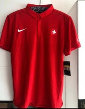 Nike Roger Federer Olympia 2016 Poloshirt Shirt M Challenge
