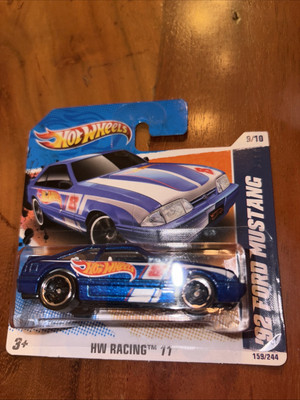 Hotwheels   92  Ford Mustang 159/244 HW Racing