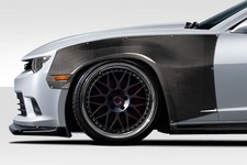 For 2010-2015 Camaro Carbon Creations Rbs Wide Body Front Fender Flares - 2 Piec