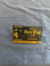 Hard Rock Cafe Stockholm -Pin March 1999