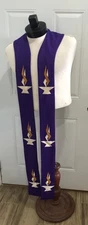 Catholic Church Purple Stole