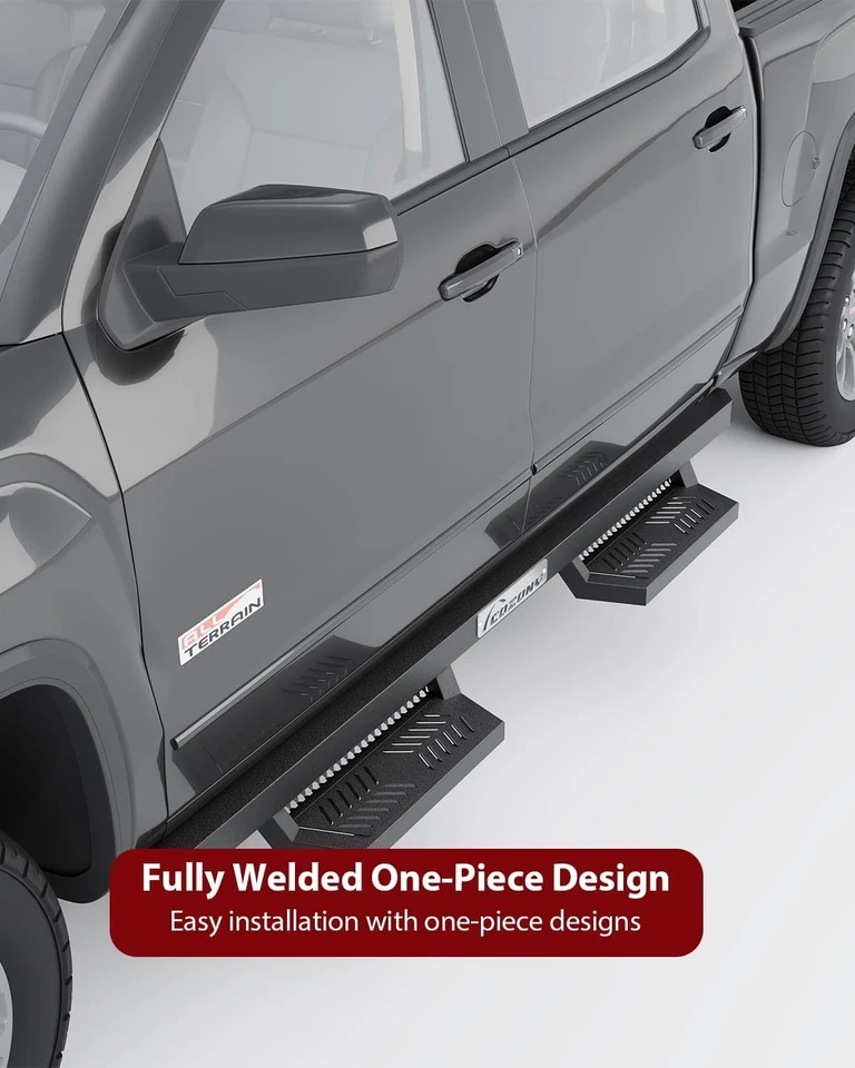 Running Boards for 2015-2025 F150 Super Crew Cab 2017-2025 F250/F350 Super Duty Foto 3 de 4