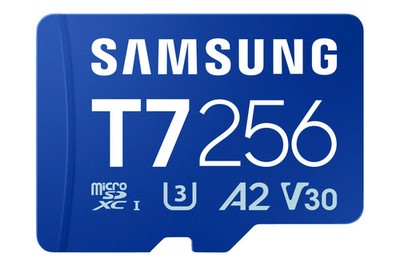 SAMSUNG T7, Micro-SD microSD Speicherkarte, 256 GB