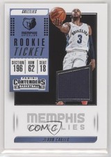 2018-19 Panini Contenders Rookie Ticket Swatches Jevon Carter #RT-JCT 0q0