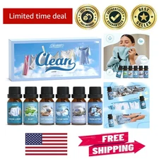 6x10ml Essential Oils Set – Clean Fragrance for Home & DIY Projects