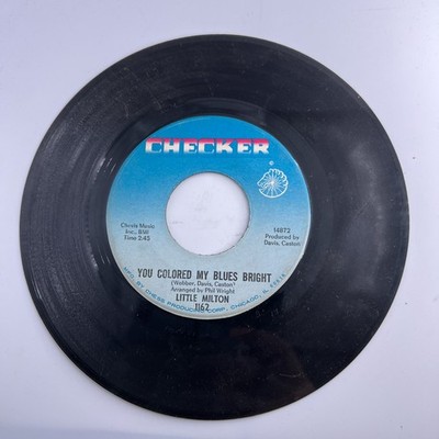 Vinyl 45 RPM Record - Little Milton You Colored My Blues Bright / Feel So Bad