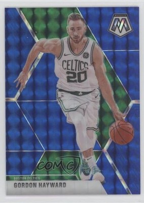 2019-20 Panini Mosaic Blue Prizm 21/99 Gordon Hayward #119 xu4