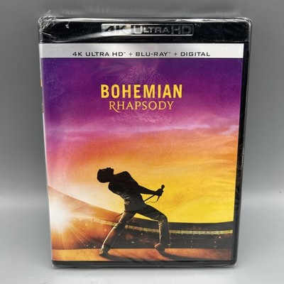 BOHEMIAN RHAPSODY 4K UHD + BLU-RAY NEW/SEALED