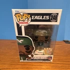 Funko Pop! Vinyl NFL Jalen Hurts Philadelphia Eagles Fanatics Exclusive Box #248