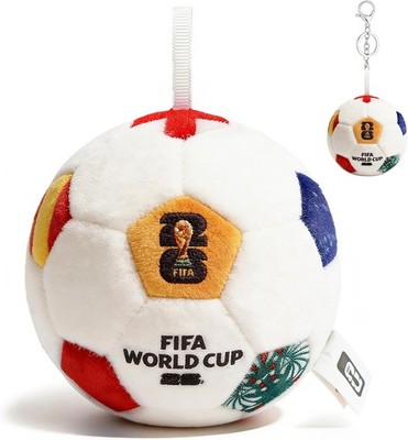 FIFA 2026 Mini Soccer Ball Plush Keychain 4.72 Inch MESUCA
