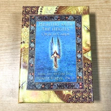 Healing with the Angels Oracle Deck by Doreen Virtue 44 Cards & Guidebook Tarot