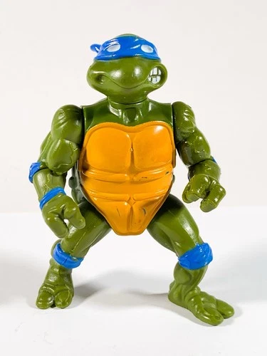 Vintage 1988 Teenage Mutant Ninja Turtles Figure TMNT Leonardo Leo Playmates