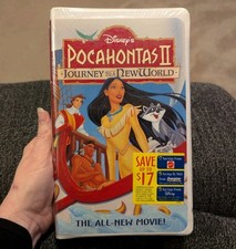 Vtg Disney's Pocahontas II: Journey To A New World VHS 1998 Brand New Sealed