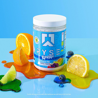 Ryse Loaded Pre Workout Powder - Kool-Aid Tropical Punch - Daily Pre-Workout ...