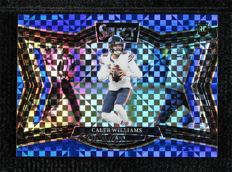 2024 Panini Select Field Level Blue Prizm 2/75 Caleb Williams #477 04qn
