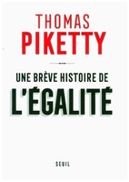 Une BrèVe Histoire De L'éGalité Thomas Piketty