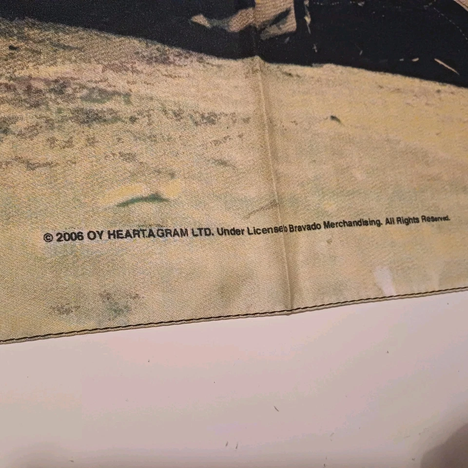 Vintage  HIM  Unused  2006  TEXTILE POSTER FLAG  Ville Valo - Image 3 of 4