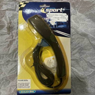 #ad Scaletrix Hand Controller Black Trigger C8229 $29.00