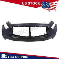 New Front Bumper Cover W Sensor Holes For 2012-17 Infiniti Fx35 Fx37 Fx50 Qx70 New Front Bumper Cover W Sensor Holes For 2012-17 Infiniti Fx35 Fx37 Fx50 Qx70
