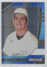 2020 Panini Prizm Draft Picks Blue & Carolina Hyper Luke Little #PDP117 1m8