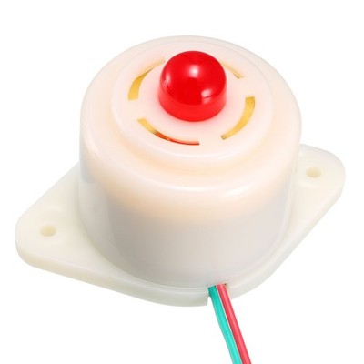 DC12V 100dB Flashing Electronic Buzzer Beep Tone Alarm Ringer Intermittent Sound