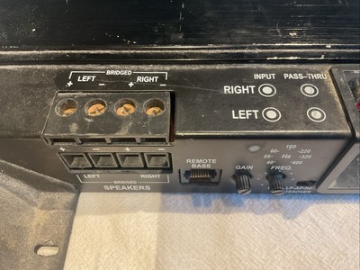 Rockford Fosgate Punch 250.2 2-Channel Old School Amp. FREE