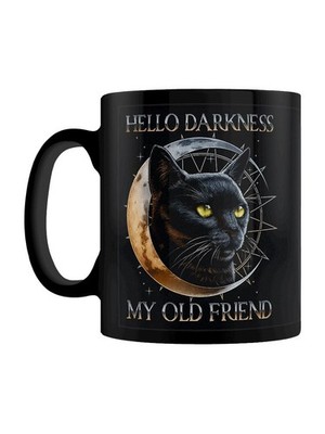 Hello Darkness My Old Friend Tasse schwarz