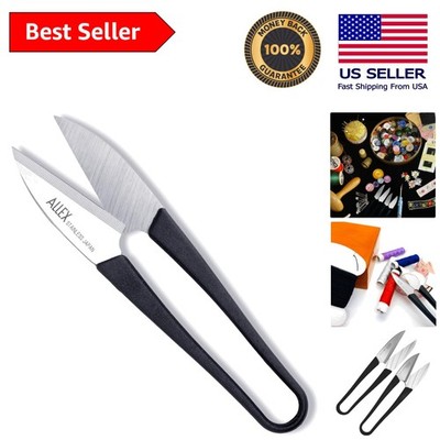 4.1'' High-Quality Japanese Thread Snips   Ambidextrous Stainless Steel Scissors