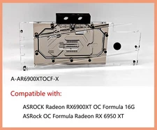 Granzon GPU Water Block For ASROCK Radeon 6900XT OC Formula 16G A-AR6900XTOCF-X