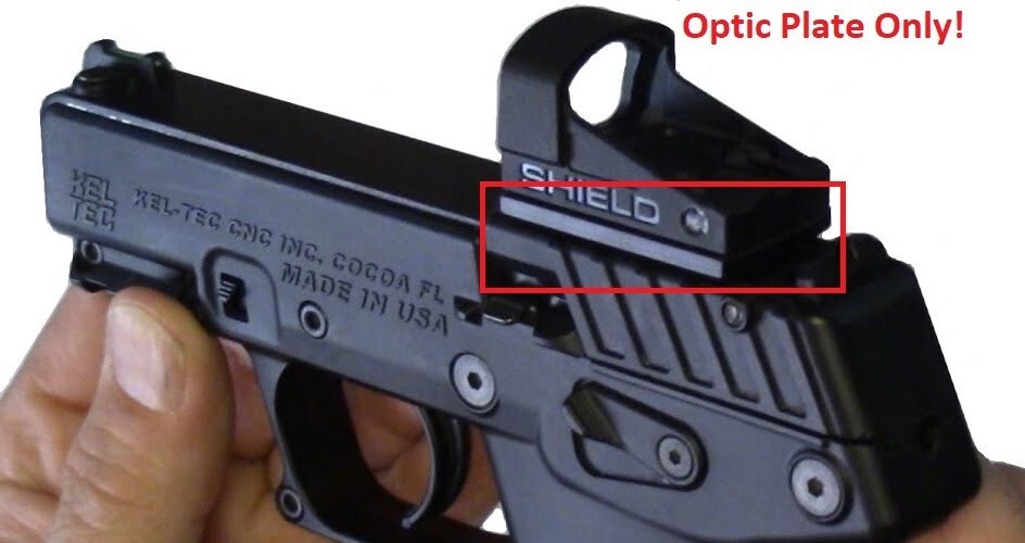 RMR Red Dot Optic Mount Adapter Plate For Kel-Tec P17 Keltec