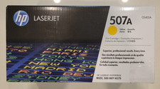 Genuine HP 507A CE402A Yellow Toner Cartridge New in Blemished Box