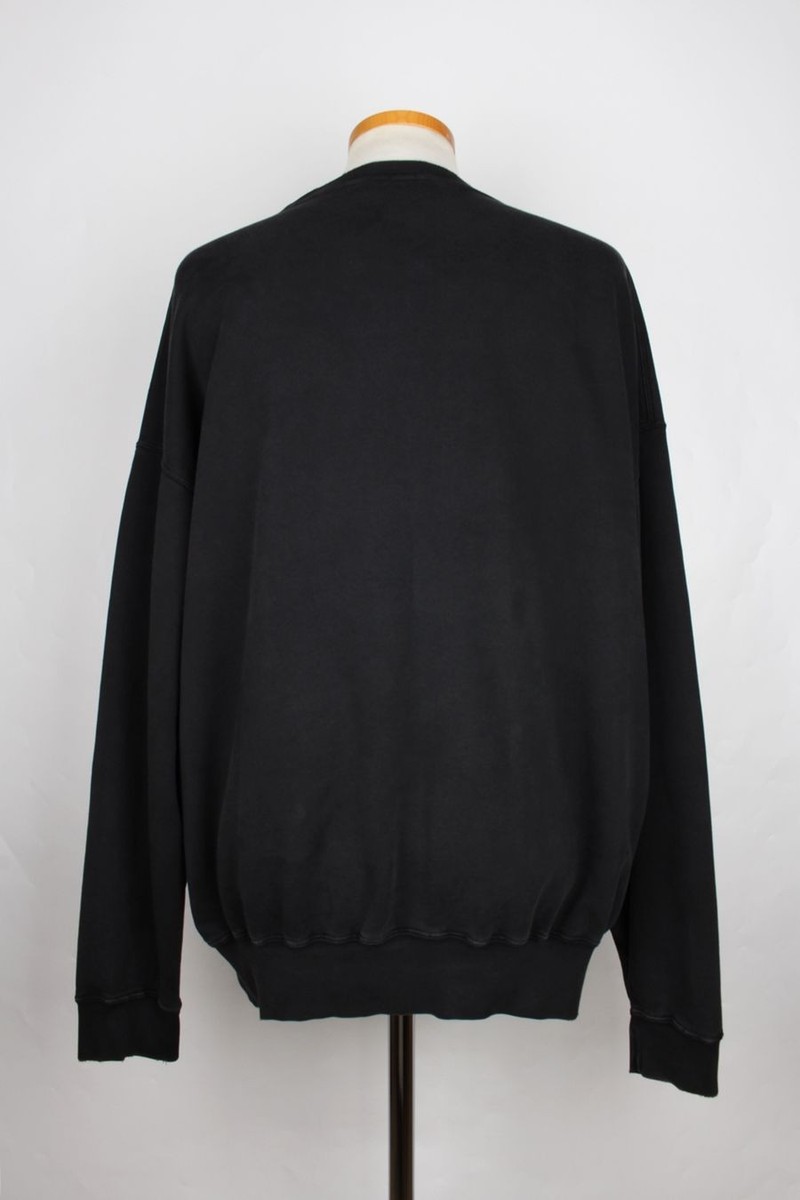 Balenciaga Worldwide Logo Washed Sweatshirt L 91473474 | eBay
