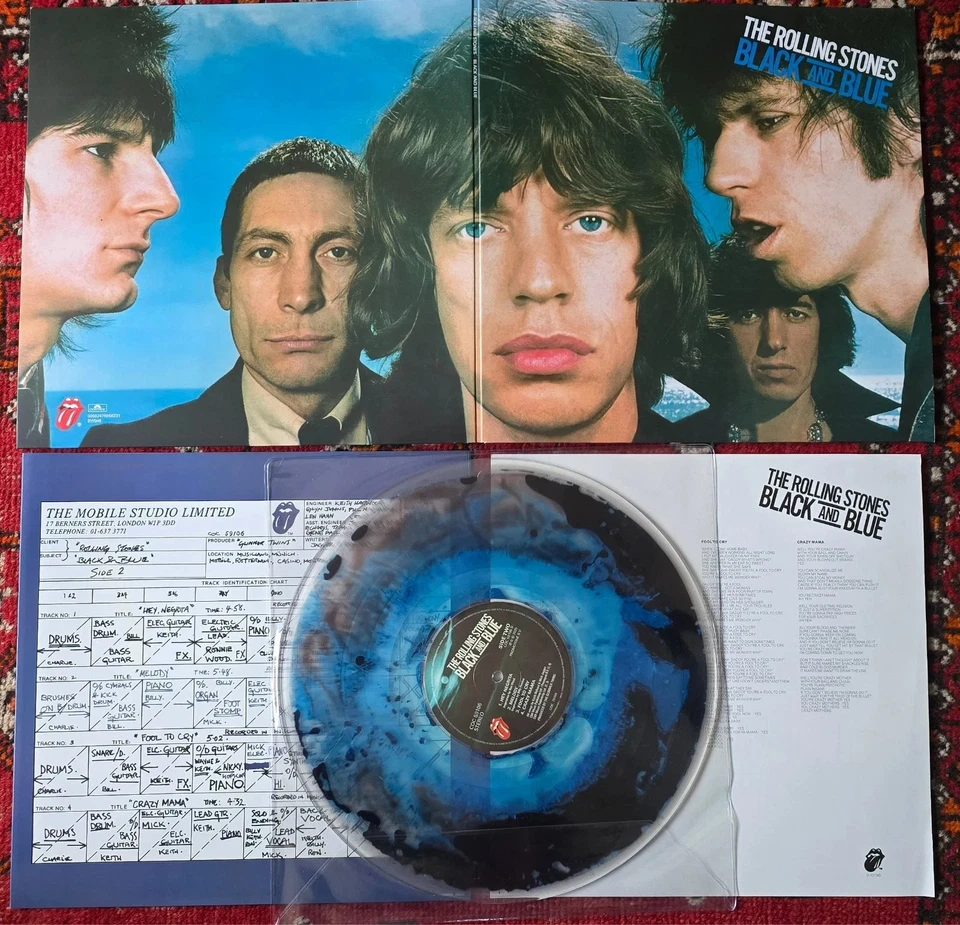 The Rolling Stones | Black & Blue | Bad World | Liquid Filled Vinyl 💎 - Image 2 of 4