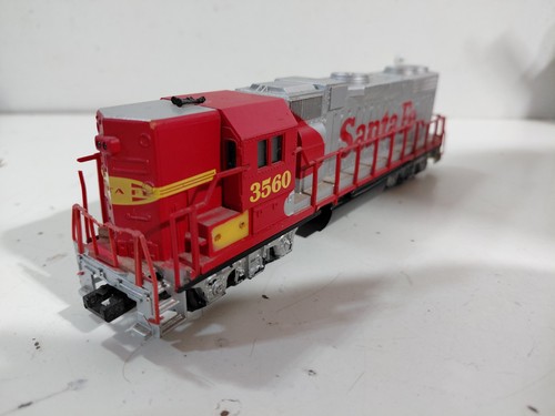 Locomotora diésel Life Like 3560 calibre HO modelo ferrocarril motorizada Santa Fe GP9 | Condition: Used