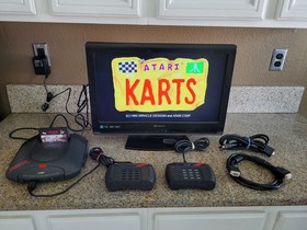 Atari Jaguar Gaming System Super Set With TONS of Games Included (See Pics) 
