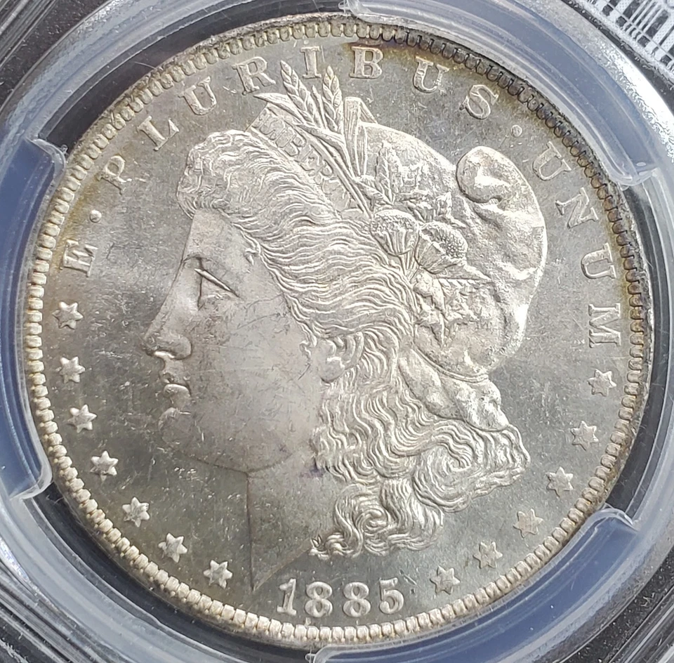 *Amazing POP* 1885-O $1 Morgan Silver Dollar- PCGS Graded MS64 PL - Image 3 of 4