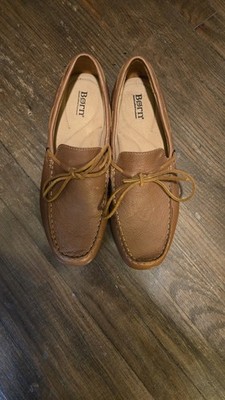 Born Mens Virgo Slip On Shoes Lace Moc Toe Moccasin Driving Drivers Shoes 8/41 41HK_41_NON-BRANDED_COGNAC_MAIN main image 3