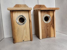 BLUEBIRD CEDAR BIRD HOUSE NEW HANDMADE 5/8 CEDAR with squirrel guard