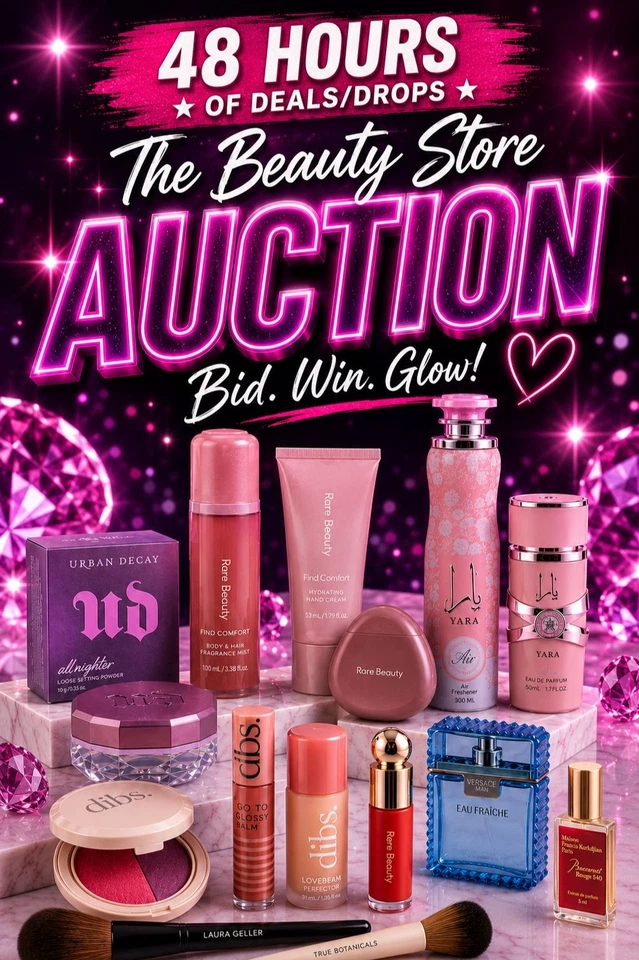 💥48 Hours Of Deals/Drops 💄 $1 STARTS 💋 Rare Beauty, Truly, Dibs 💄