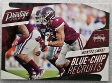 2019 Prestige Blue Chip Recruits #BC-MS Montez Sweat Redskins NM Pack Fresh!