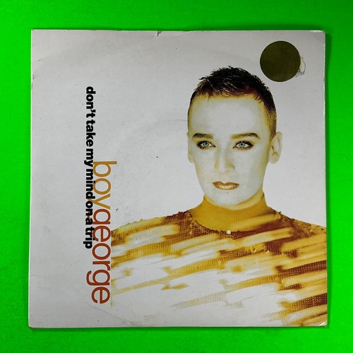 Boy George Don’t take my mind on a trip/Girlfriend 7’ Vinyl Single Records 1989 - Picture 1 of 4