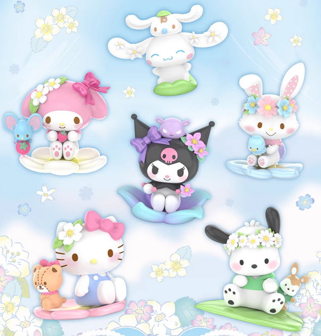 TOPTOY Sanrio Spring Flower Series Confirmed Figure Toy! | eBay