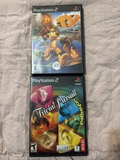Ty the Tasmanian Tiger & Trivial Pursuit PlayStation 2 PS2 2 Game Bundle Lot CIB