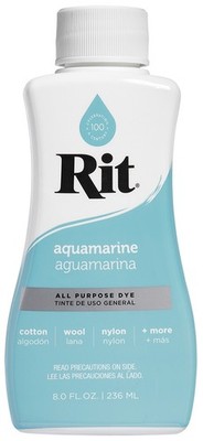 Rit Dye Liquid 8oz Aquamarine