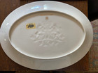 LENOX "THE HALLAH TRAY" OVAL IVORY SERVING PLATTER WITH GOLD TRIM 16.25 X 11.875 — photo 5