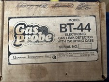 Gas Probe BT-44 Electronic Gas Leak Detector Rechargeable With Carrying Case & I